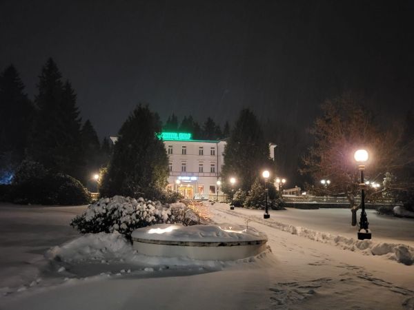 Winter im Parkhotel